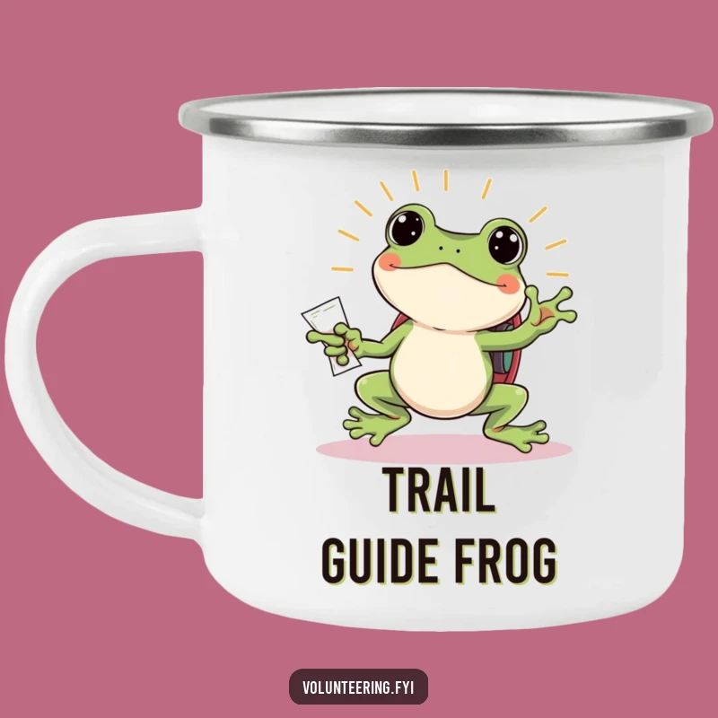 Funny Frog Camping Mug: Adventure Fuel, a Cheerful Gift