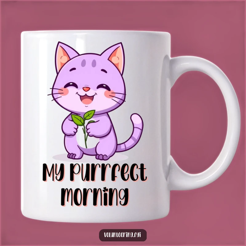 Funny Cat Gardener Mug - Hilarious Plant Lover Gift for Playful People