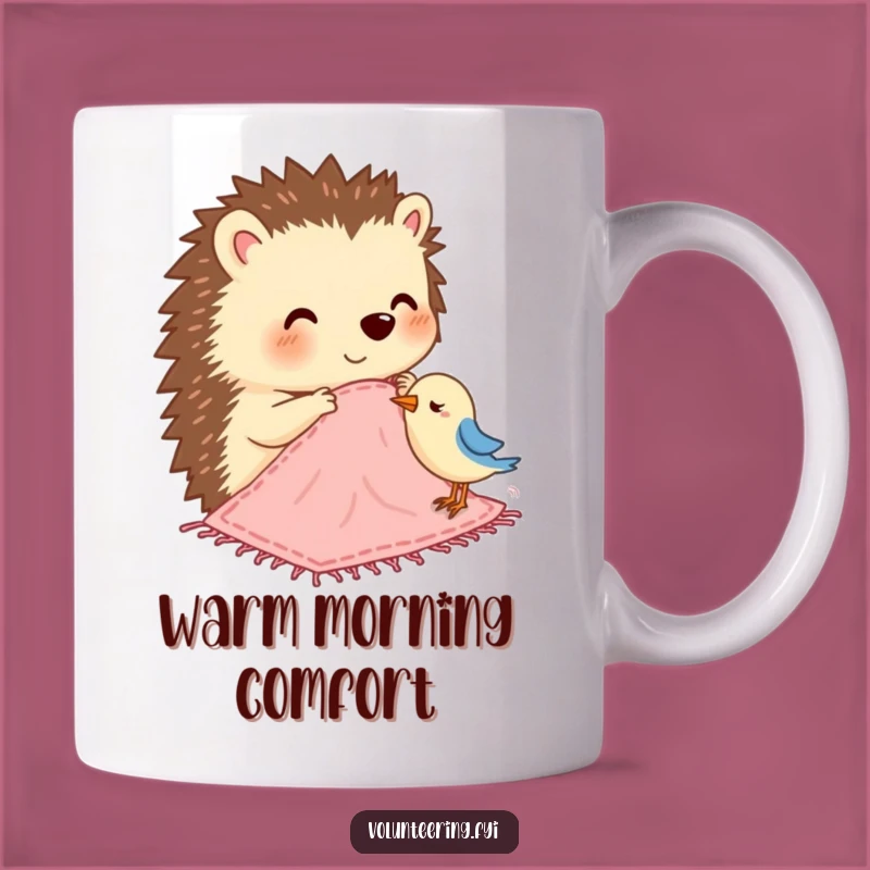 Funny Hedgehog Blanket Mug: A Heartwarming & Hilarious Gift