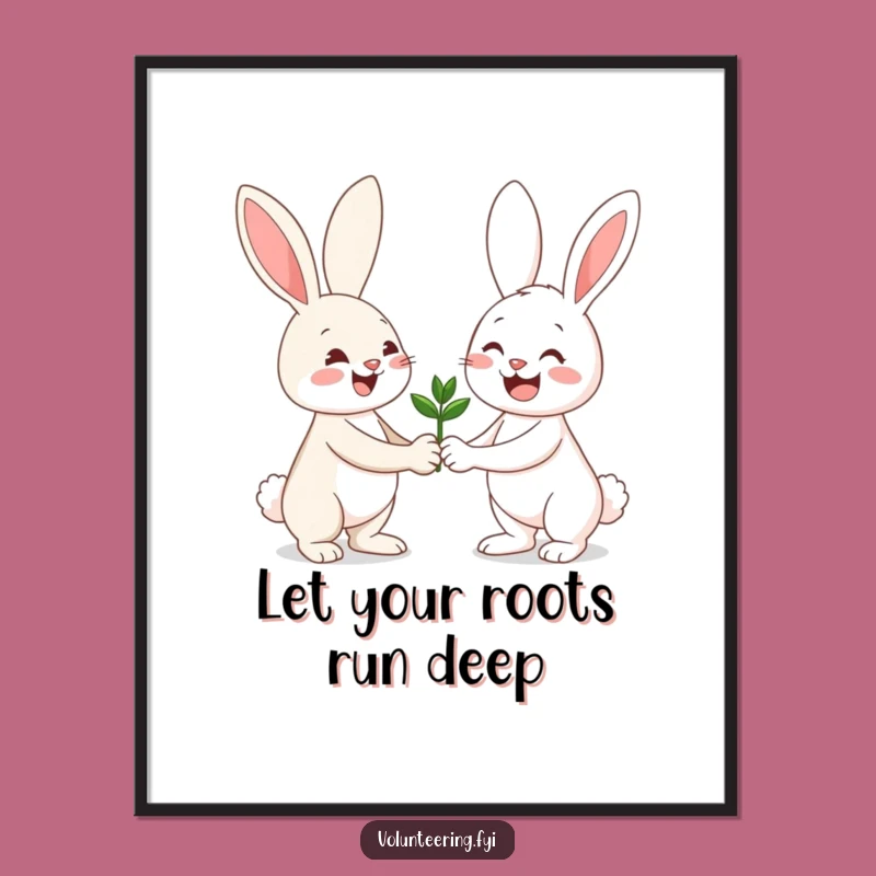 Funny Free Printable Bunny Art: Whimsical Downloadable Wall Art for a Happy Home
