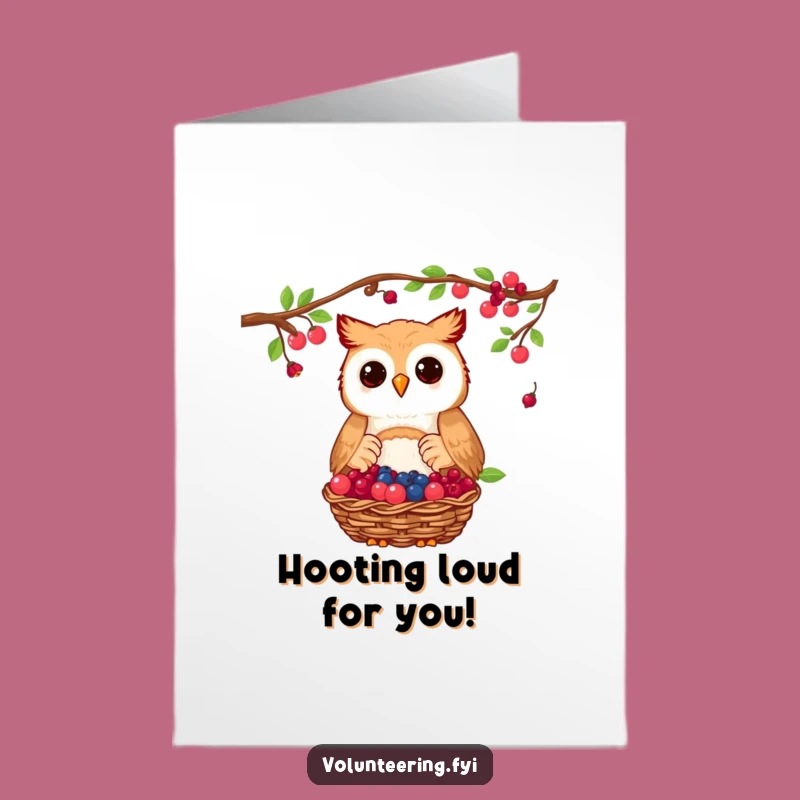 Free Printable Owl Card: Funny Congratulations Downloadable Gift for Givers