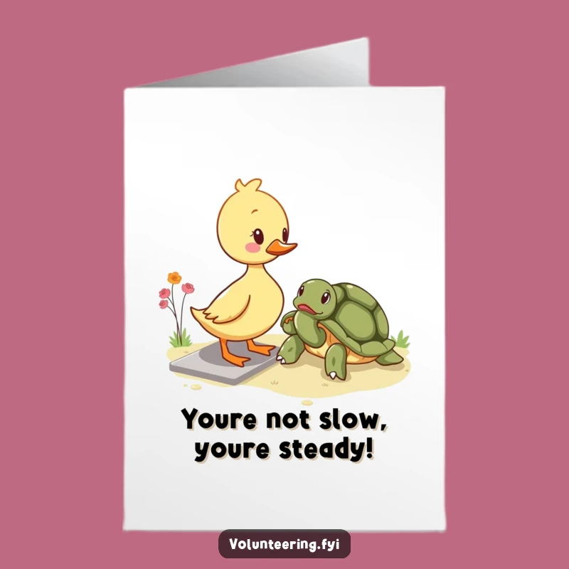 Free Printable Congrats Card: Funny Duckling's Aid - Downloadable Sweet Gift!