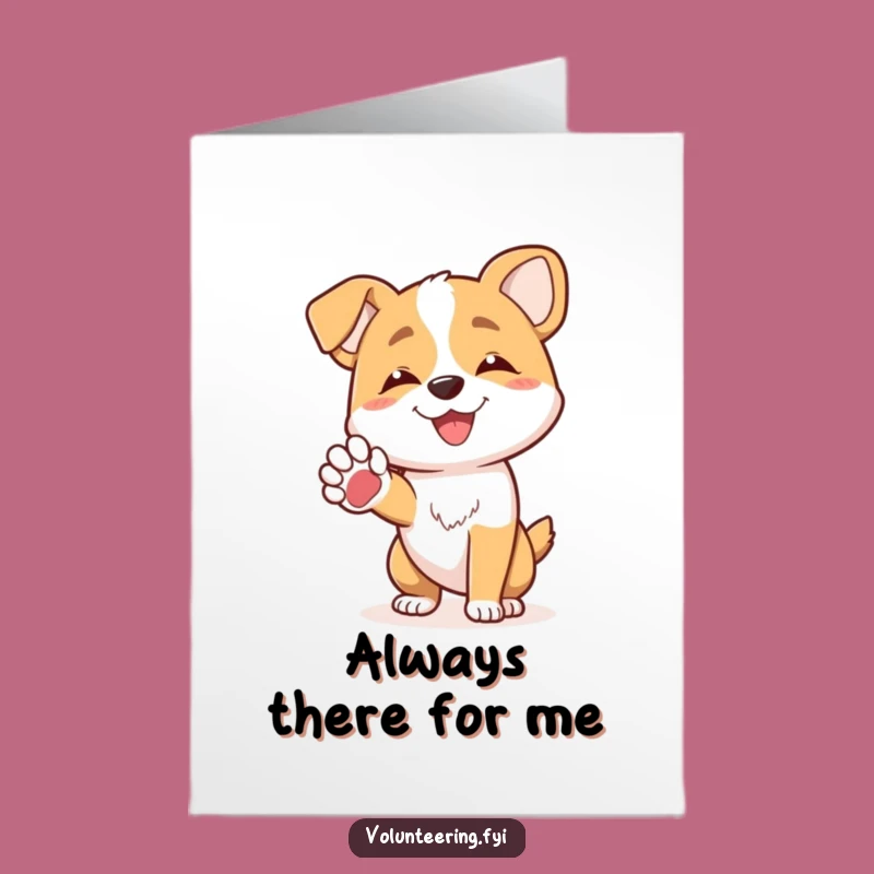 Free Printable Dog Thank You Card: Friendly Paws for Downloadable Gratitude!