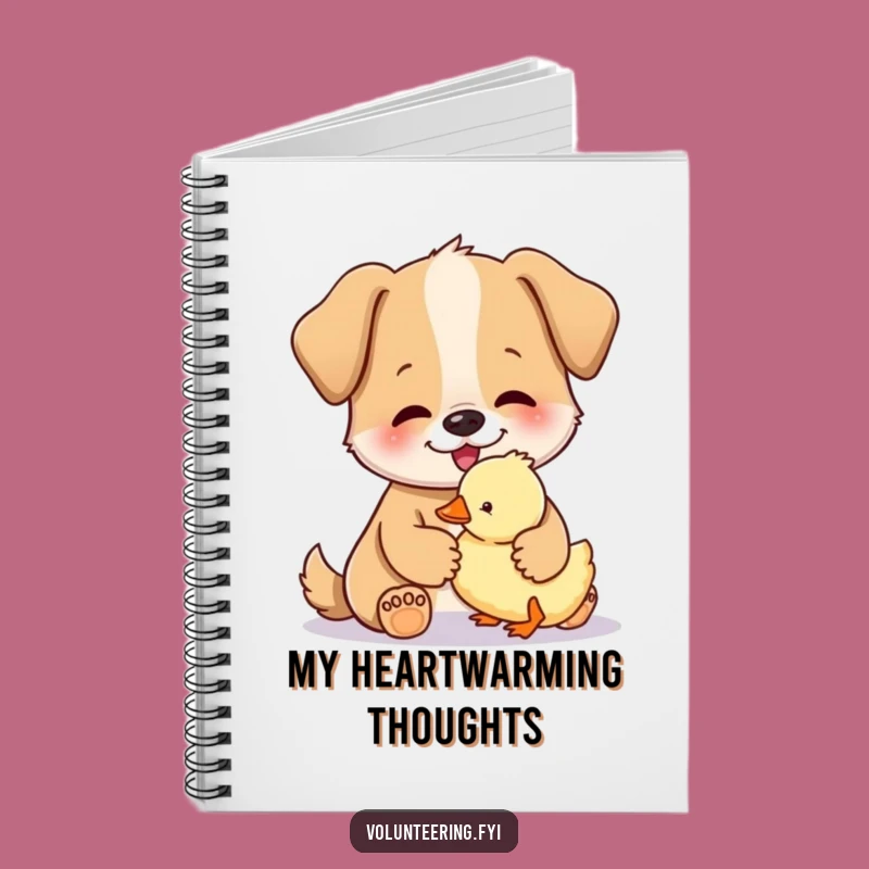 Funny Dog Duckling Notebook - Humorous Journal for Pet Lovers & Notes