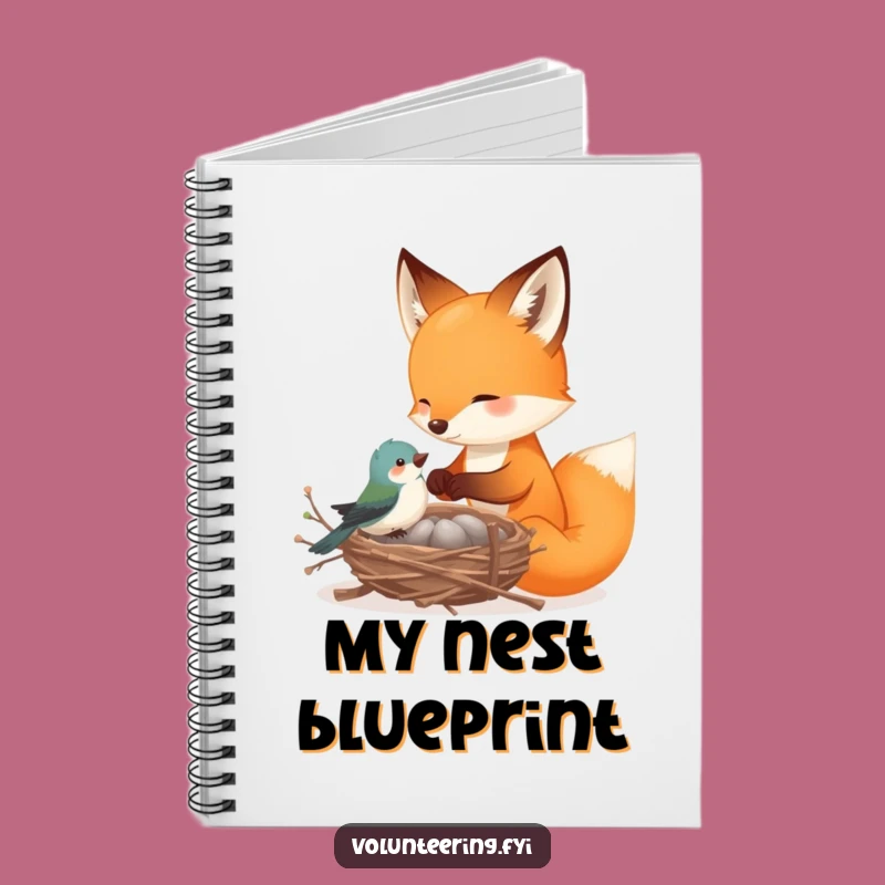 Funny Fox Friendship Journal: Jot Down Ideas with Woodland Help