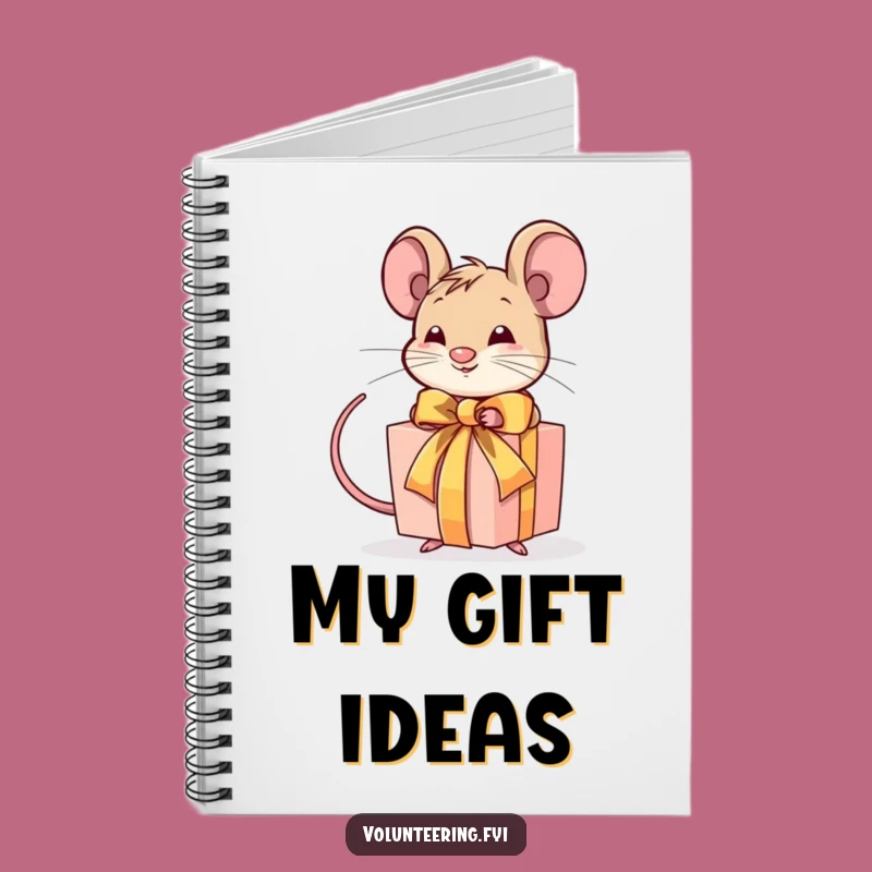 Funny Mouse Planner Notebook: Jot Down Details with Hilarious Style