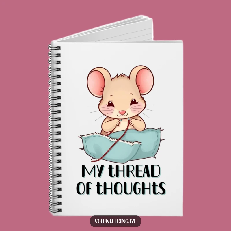 Funny Mouse Notebook: Jot Down Ideas with Crafty Humor Gift