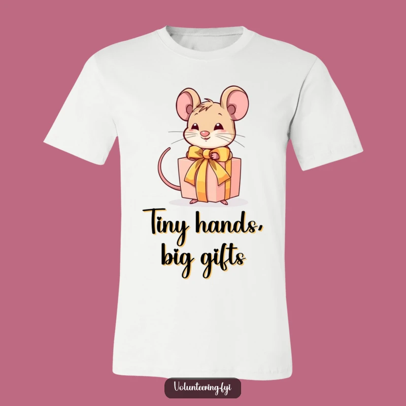 Funny Mouse Gift T-Shirt: Wear Your Dedication with Hilarious Style